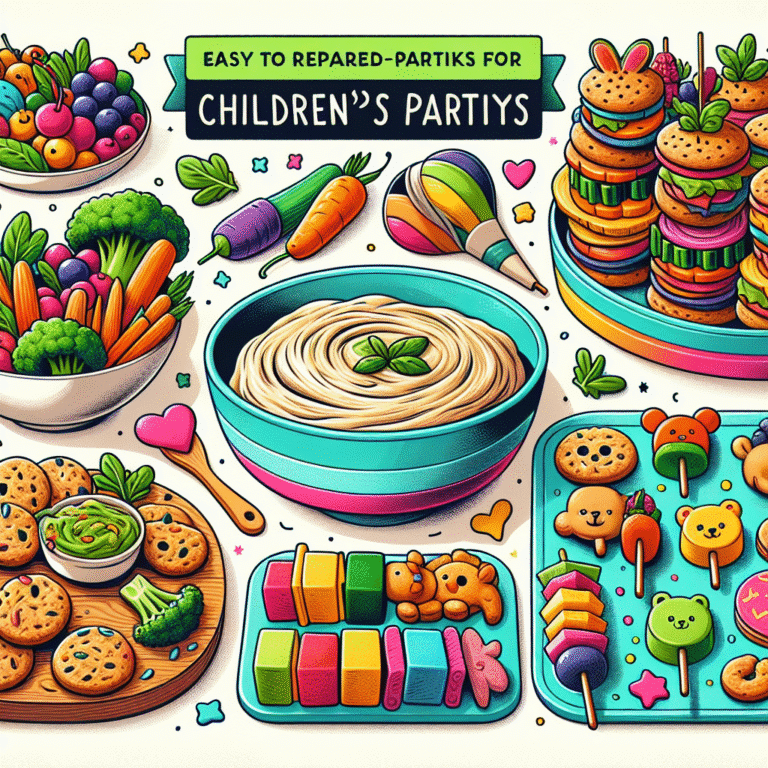 fun vegan snacks for kids parties