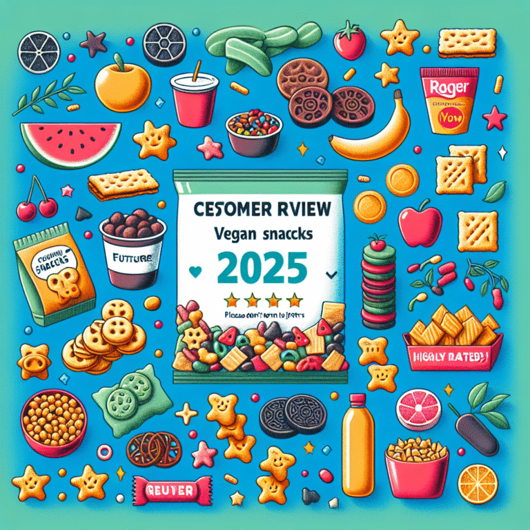 customer reviews vegan snacks 2025