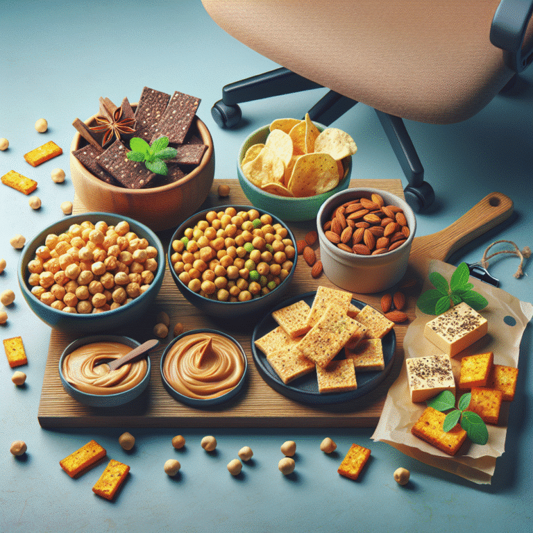 office-friendly plant-based protein snack inspirations