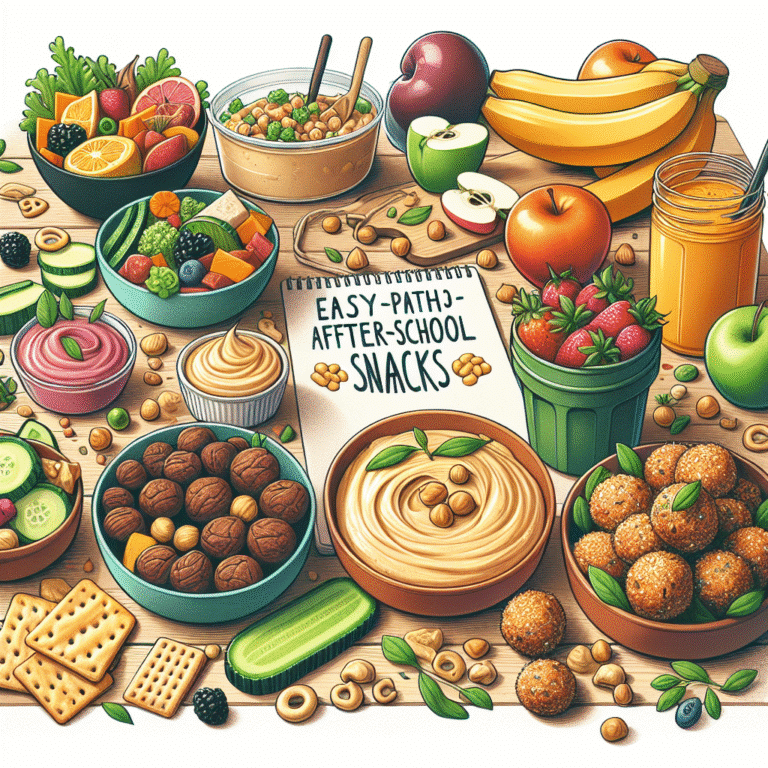 easy plant-based after school snacks