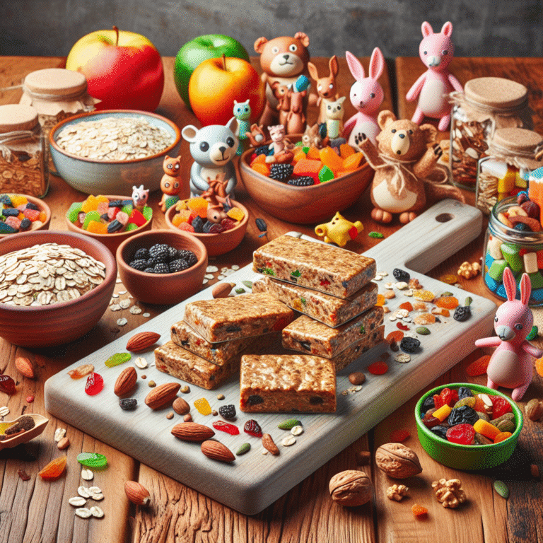 homemade vegan snack bars for kids