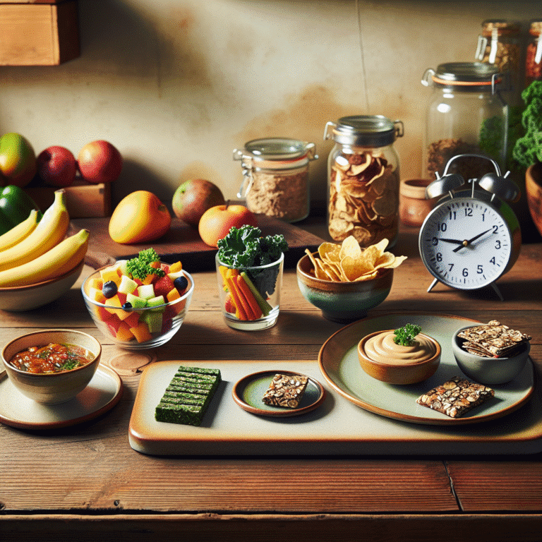 10-minute vegan snack recipes