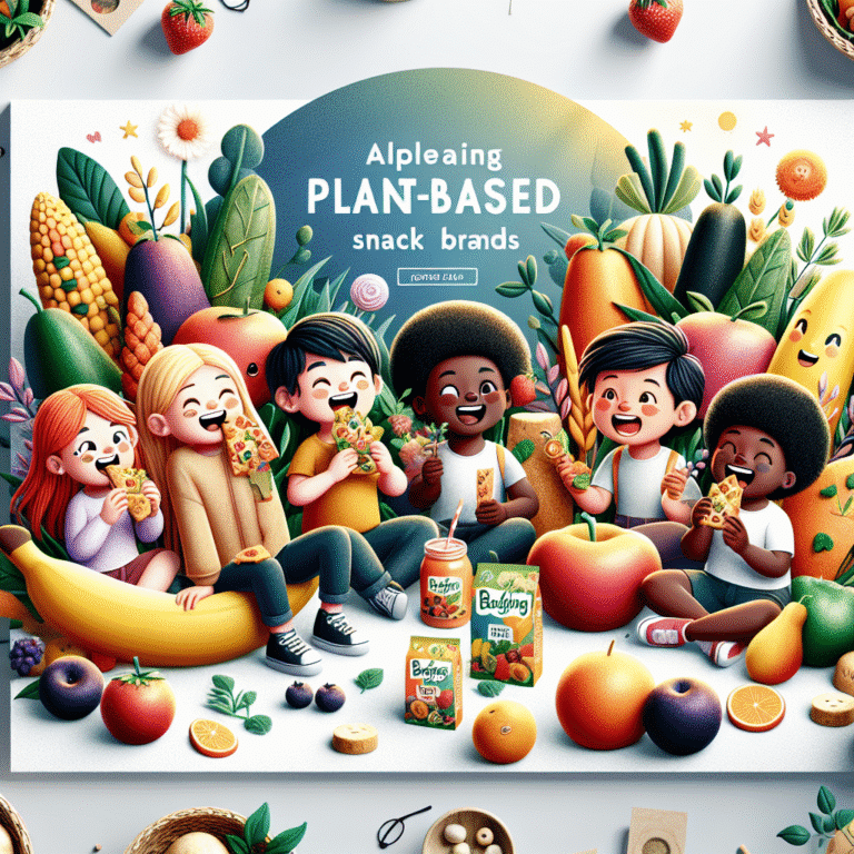 best kids plant-based snack brands
