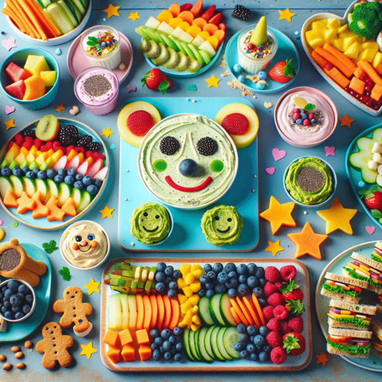 fun vegan snacks for kids parties