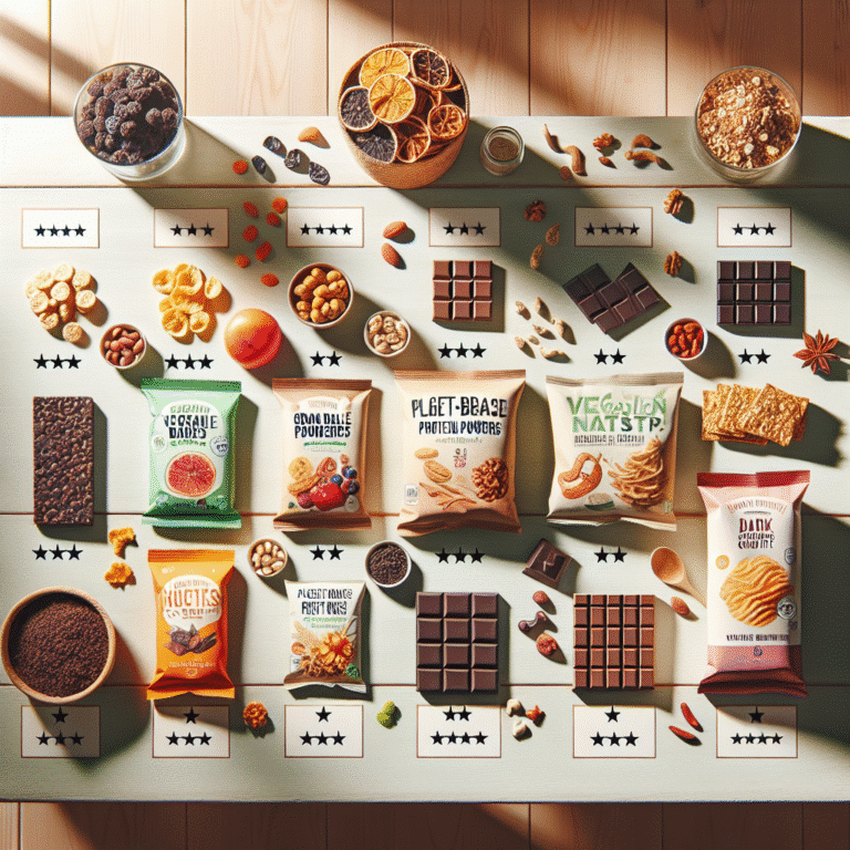 healthy vegan snack products rated