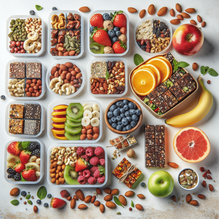 Healthy Plant-Based Snacks on the Go for a Busy Lifestyle