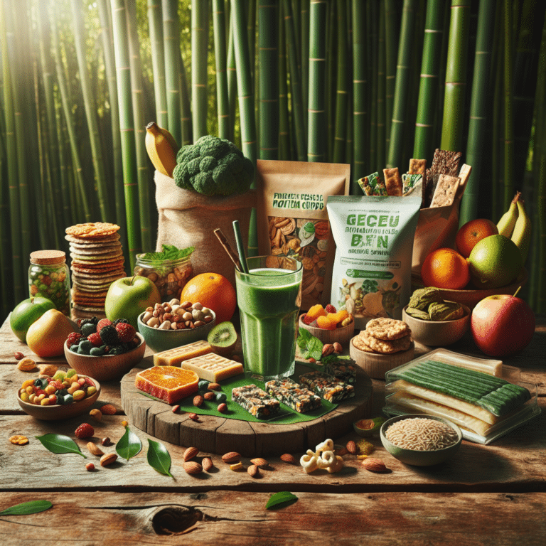 eco-friendly vegan snack brands.