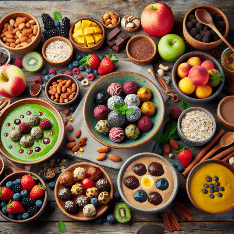 No-Bake Plant-Based Treats: Simple Recipes for Everyone